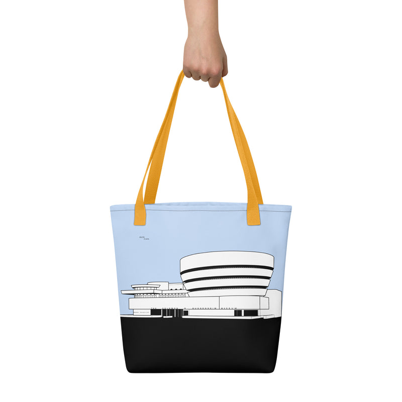 Solomon R. Guggenheim Museum Tote Bags