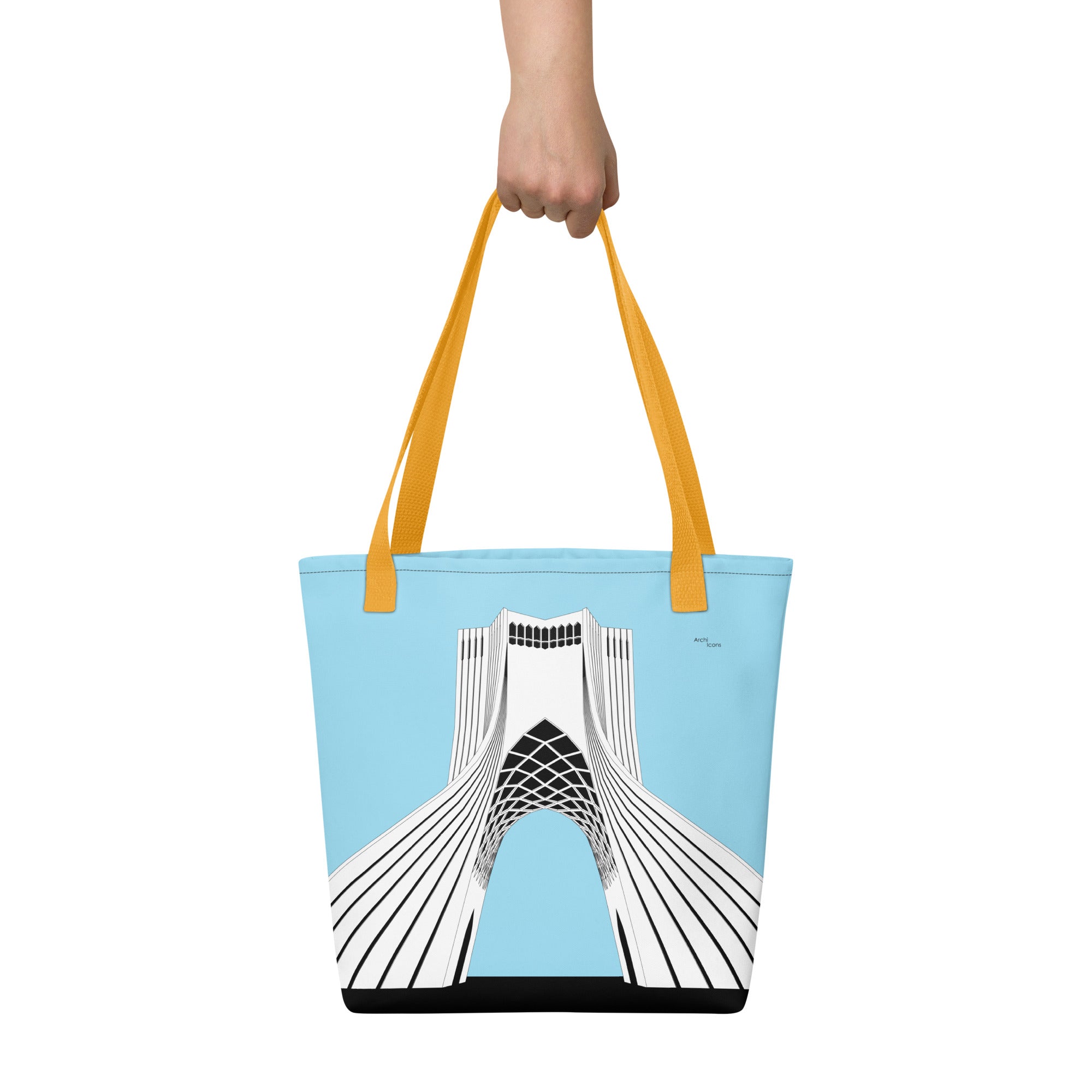 Azadi Tower Tote Bags