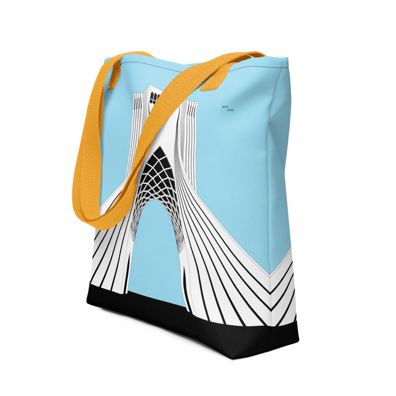 Azadi Tower Tote Bags