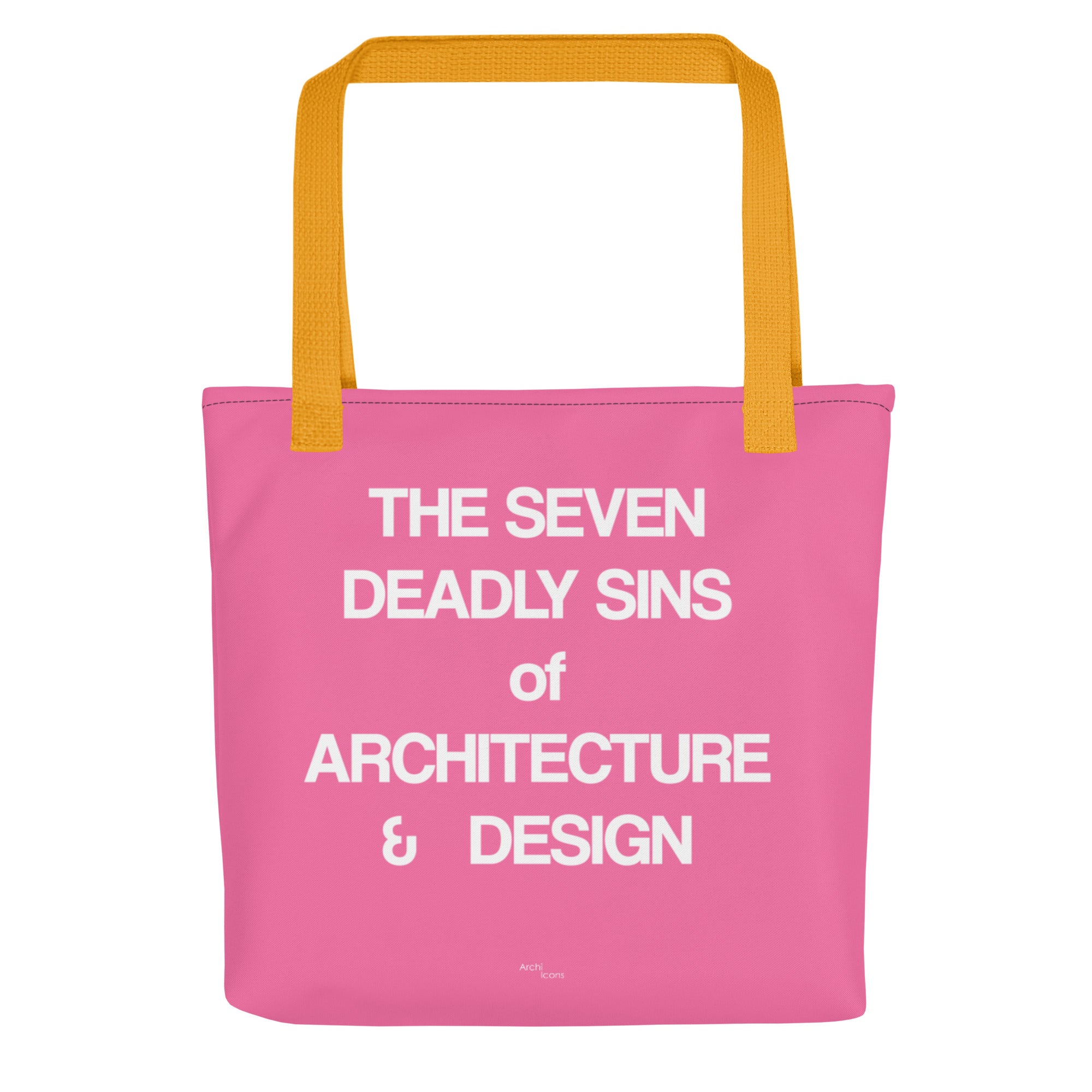 The Seven Deadly Sins of Architecture & Design Tote Bags