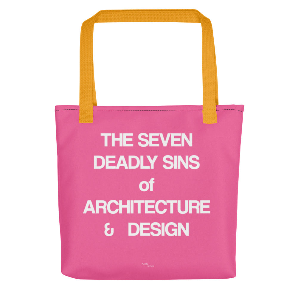 The Seven Deadly Sins of Architecture & Design Tote Bags