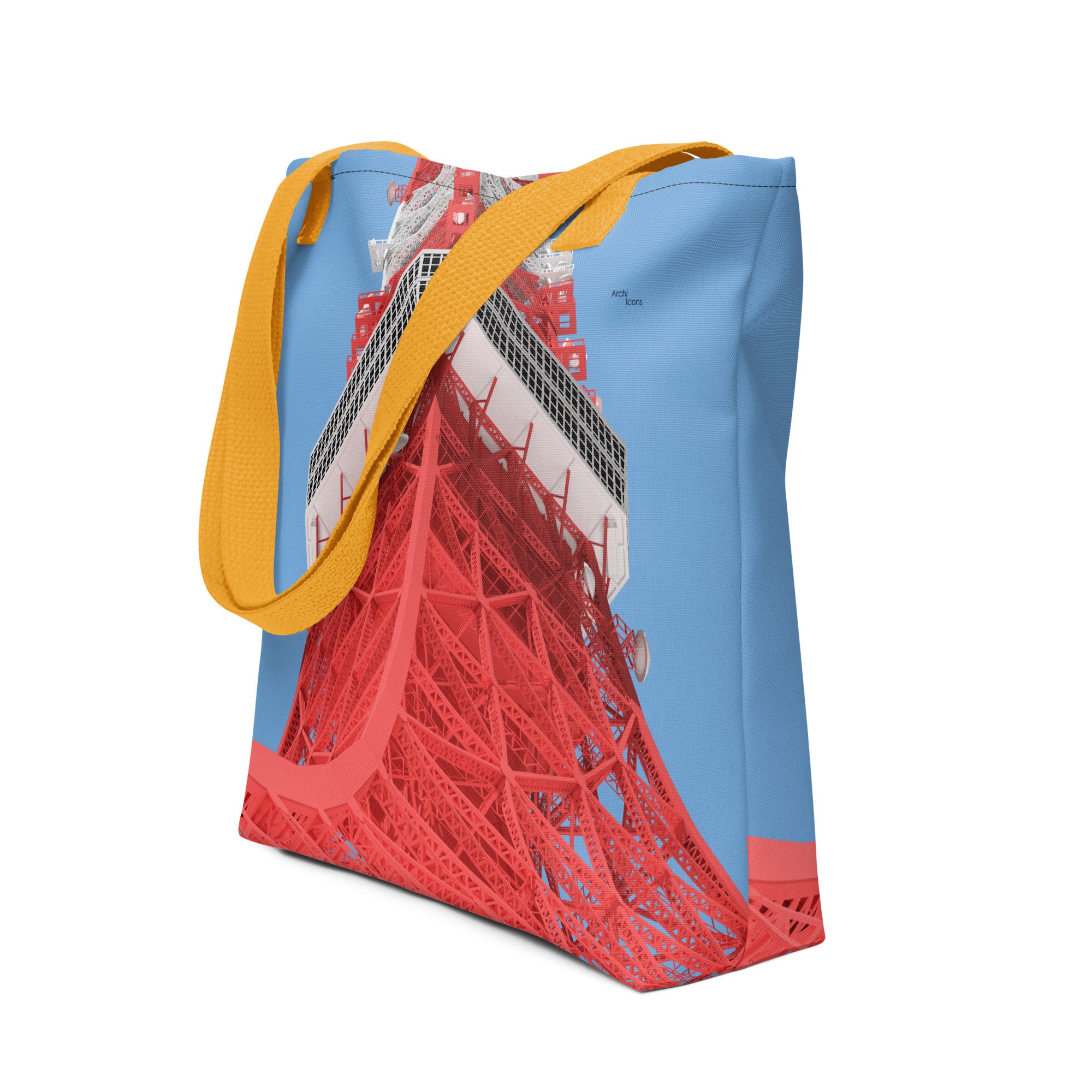 Tokyo Tower Tote Bags