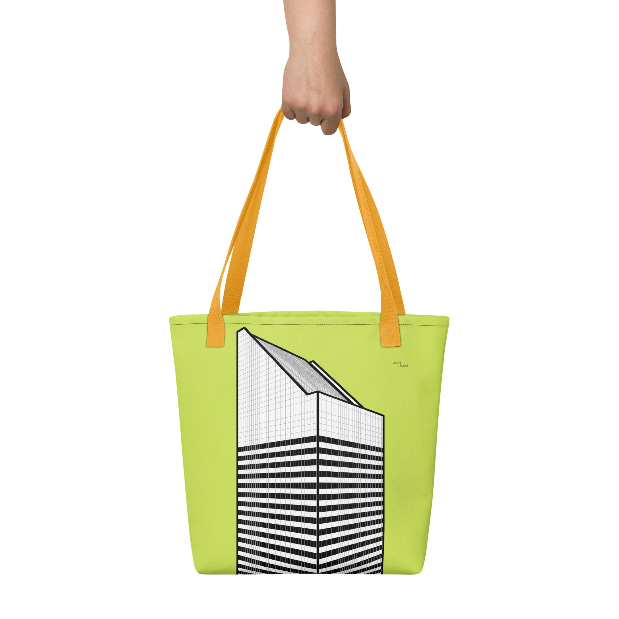 Citicorp Center Green Tote Bags