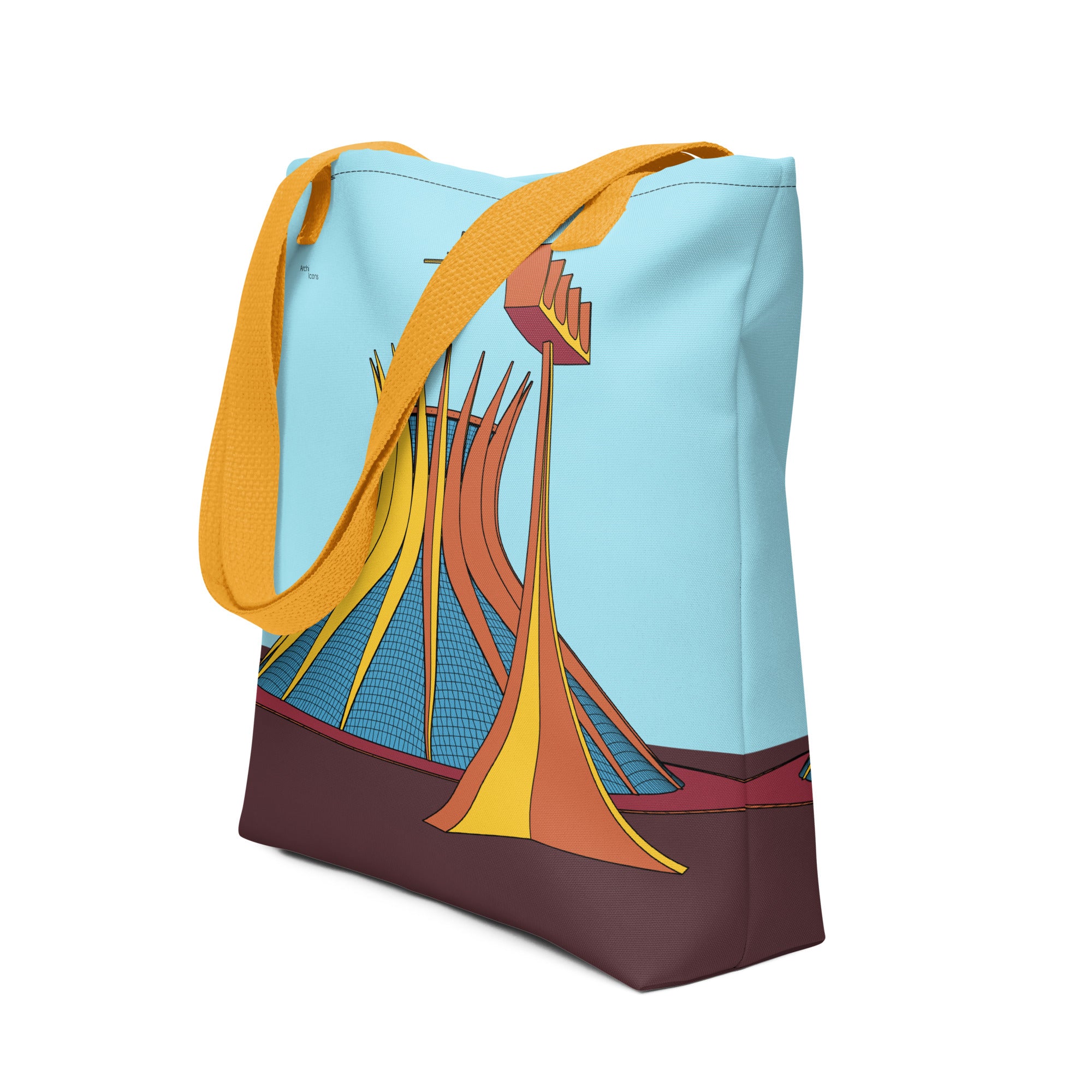 Brasilia Cathedral Tote Bags