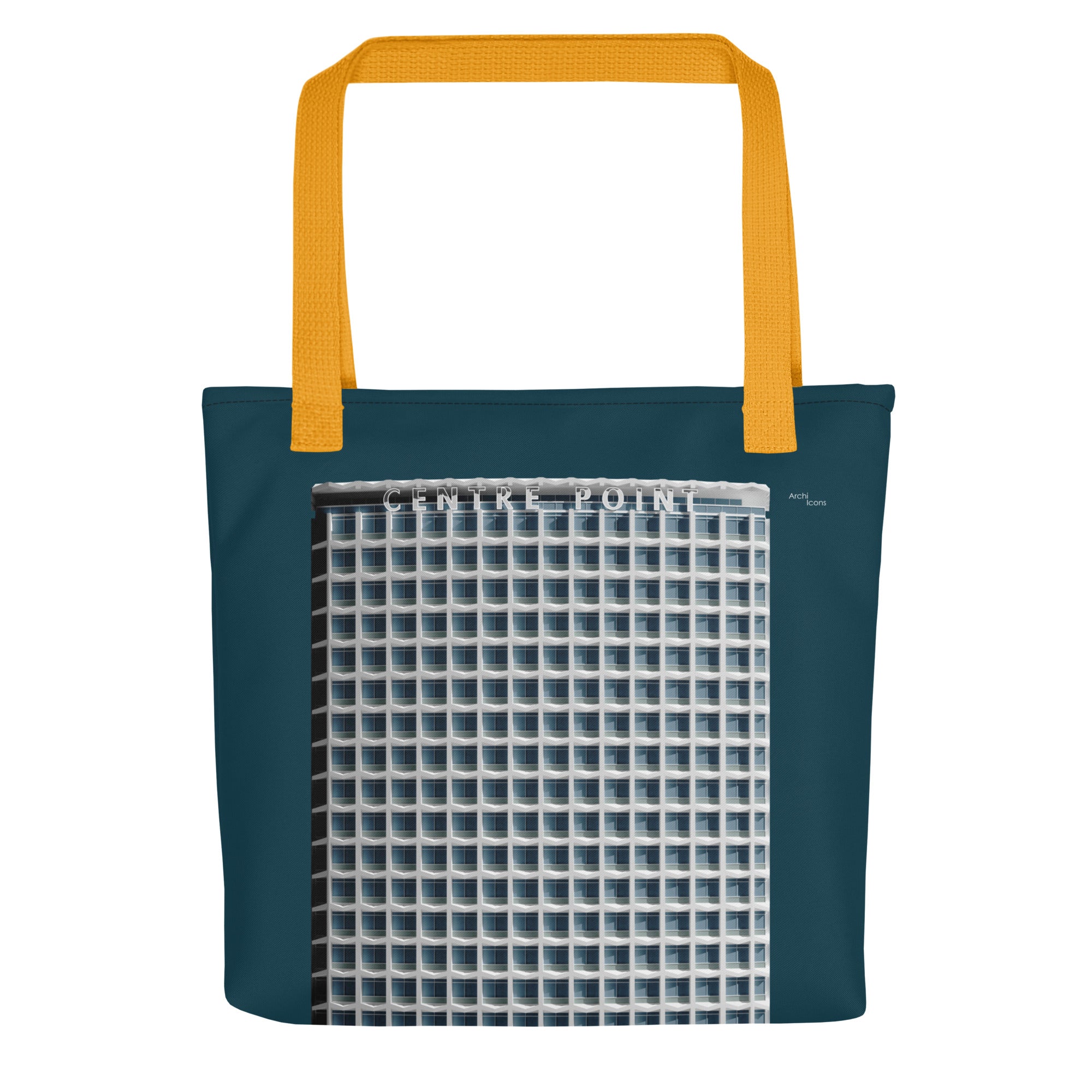 Centre Point Front View Tote Bags