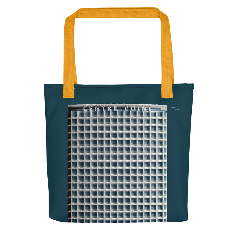 Centre Point Front View Tote Bags