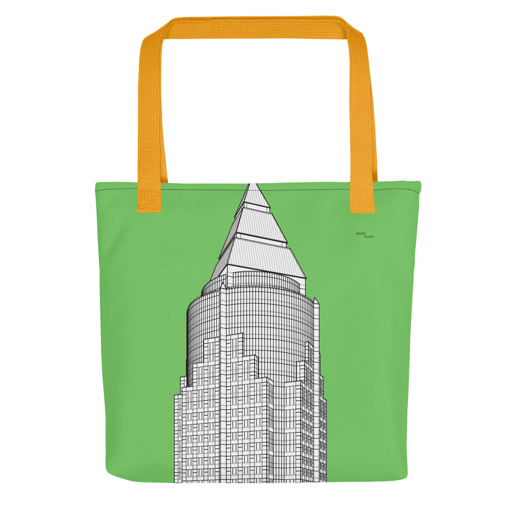 MesseTurm Green Tote Bags