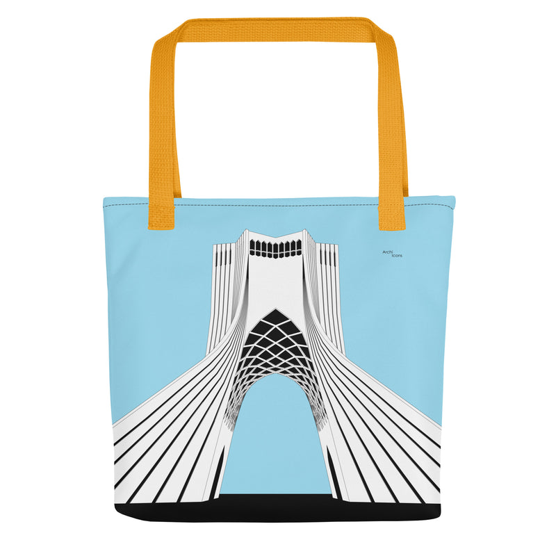 Azadi Tower Tote Bags