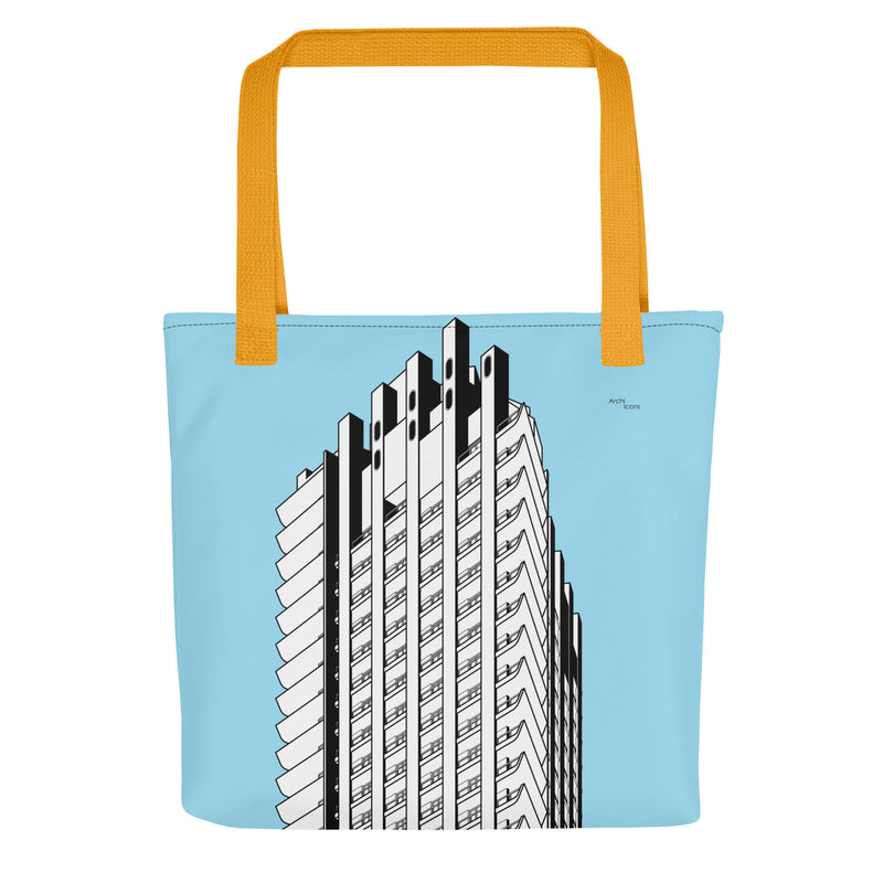 Barbican Light Blue Tote Bags