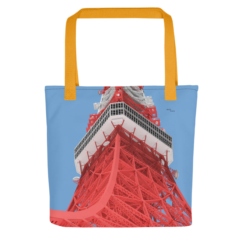 Tokyo Tower Tote Bags