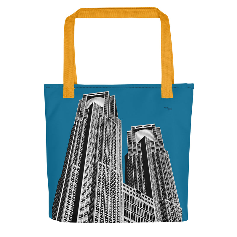 Tokyo Metropolitan Government Building Tote Bags