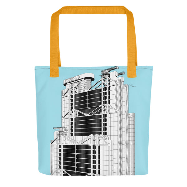 HSBC Hong Kong Light Blue Tote Bags