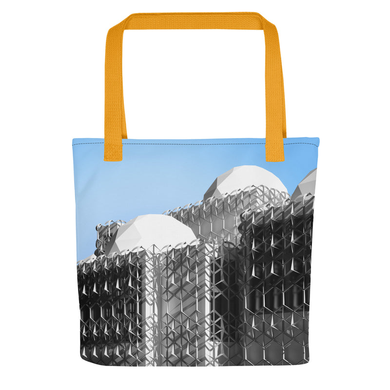 National Library of Kosovo Tote Bags