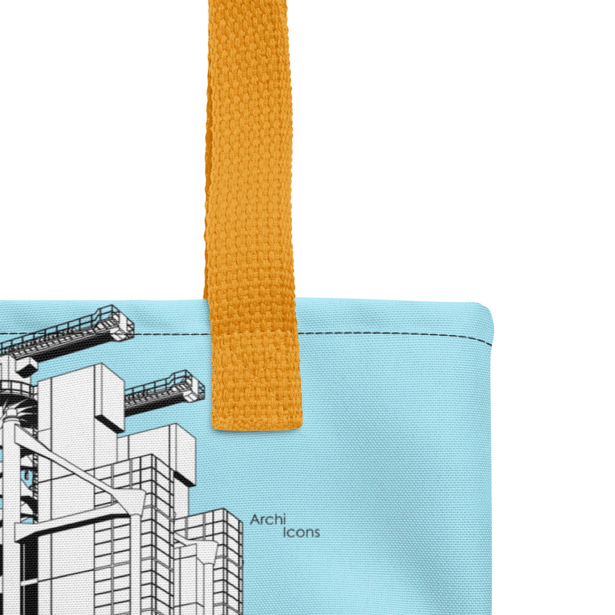 HSBC Hong Kong Light Blue Tote Bags