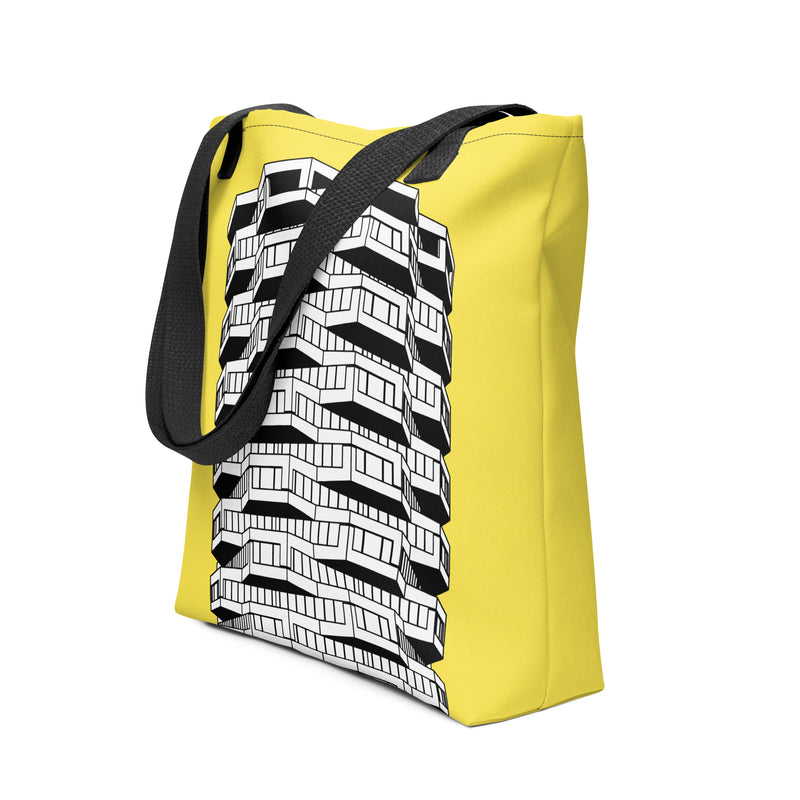 Number One Croydon Yellow Tote Bags