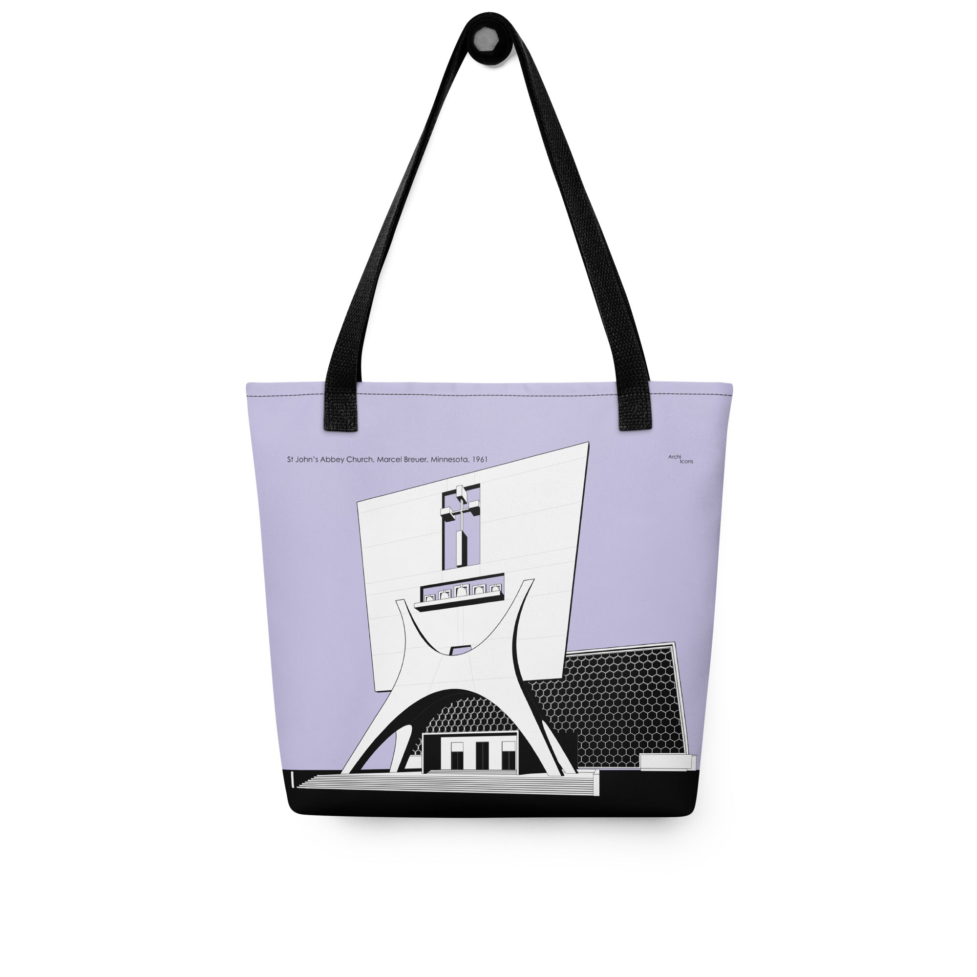 St John's Abbey Church Tote Bags