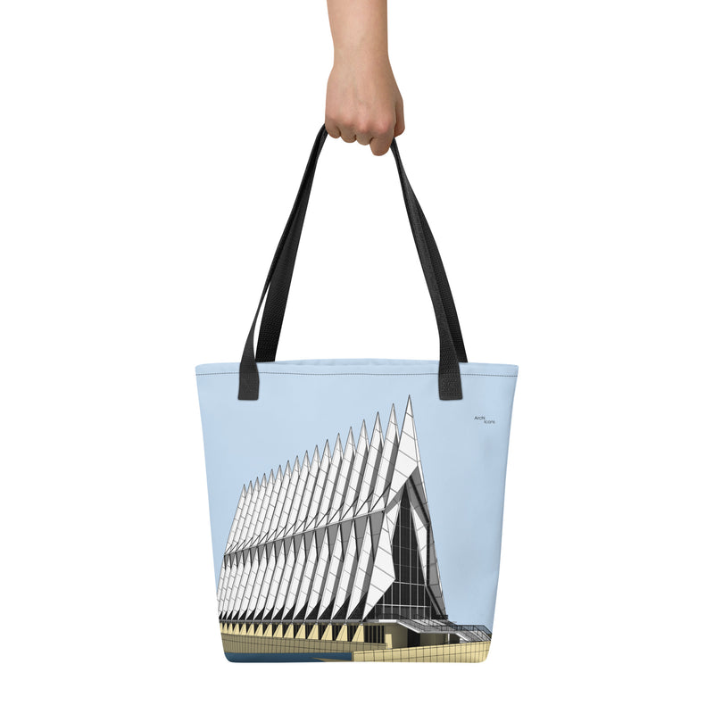 U.S. Air Force Academy Chapel Tote Bags