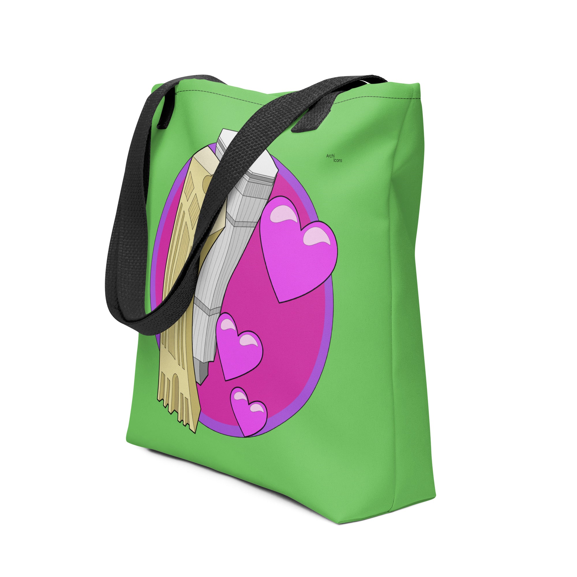 Stylistic Love Affair Tote Bags
