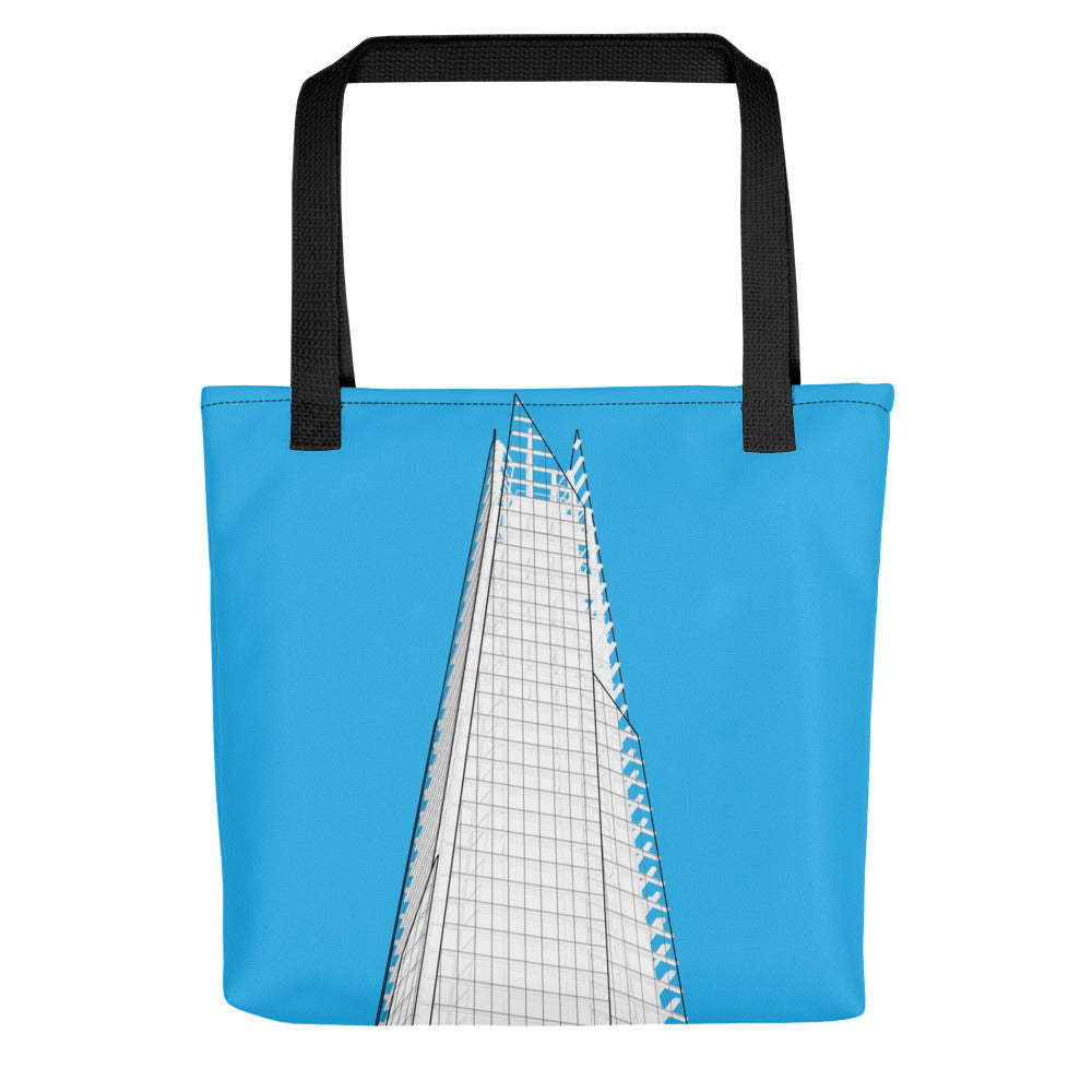 The Shard Blue Tote Bags