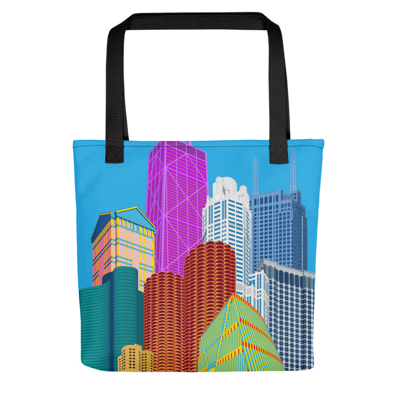 Chicago Architecture Tote Bags