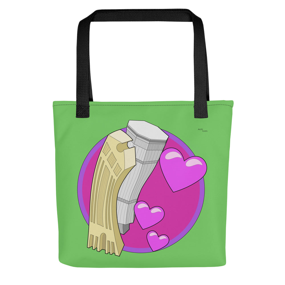 Stylistic Love Affair Tote Bags