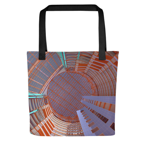 James R. Thompson Center Looking Up Tote Bags
