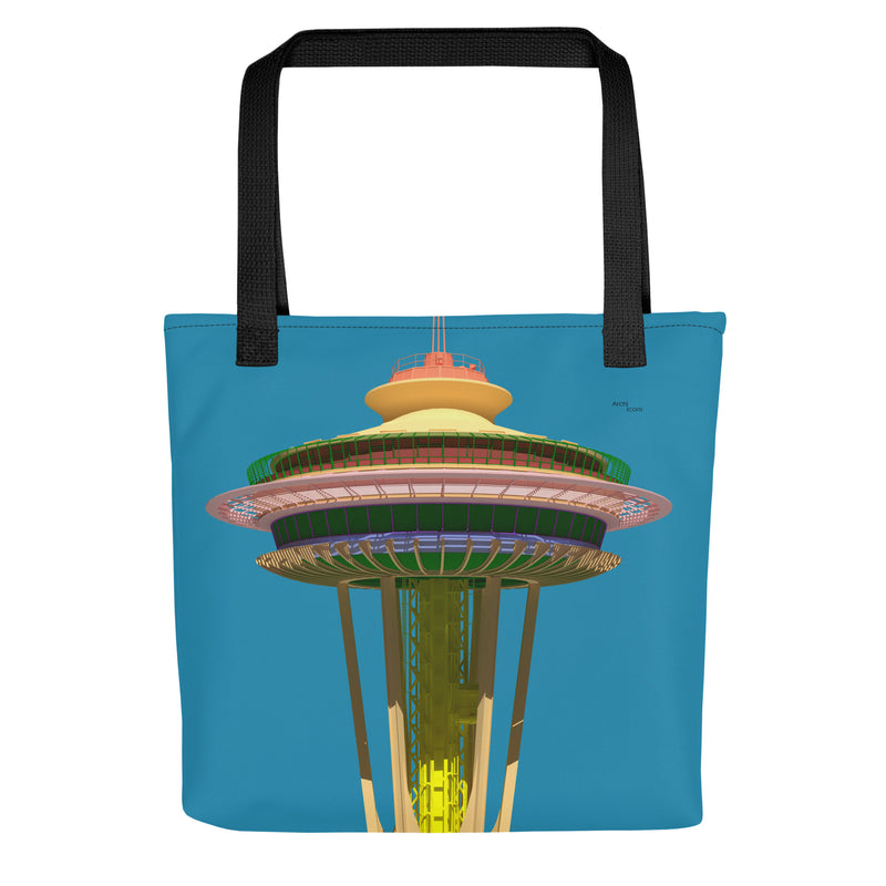 Space Needle Tote Bags