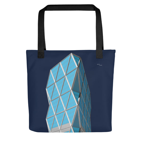 Hearst Tower Colour Tote Bags