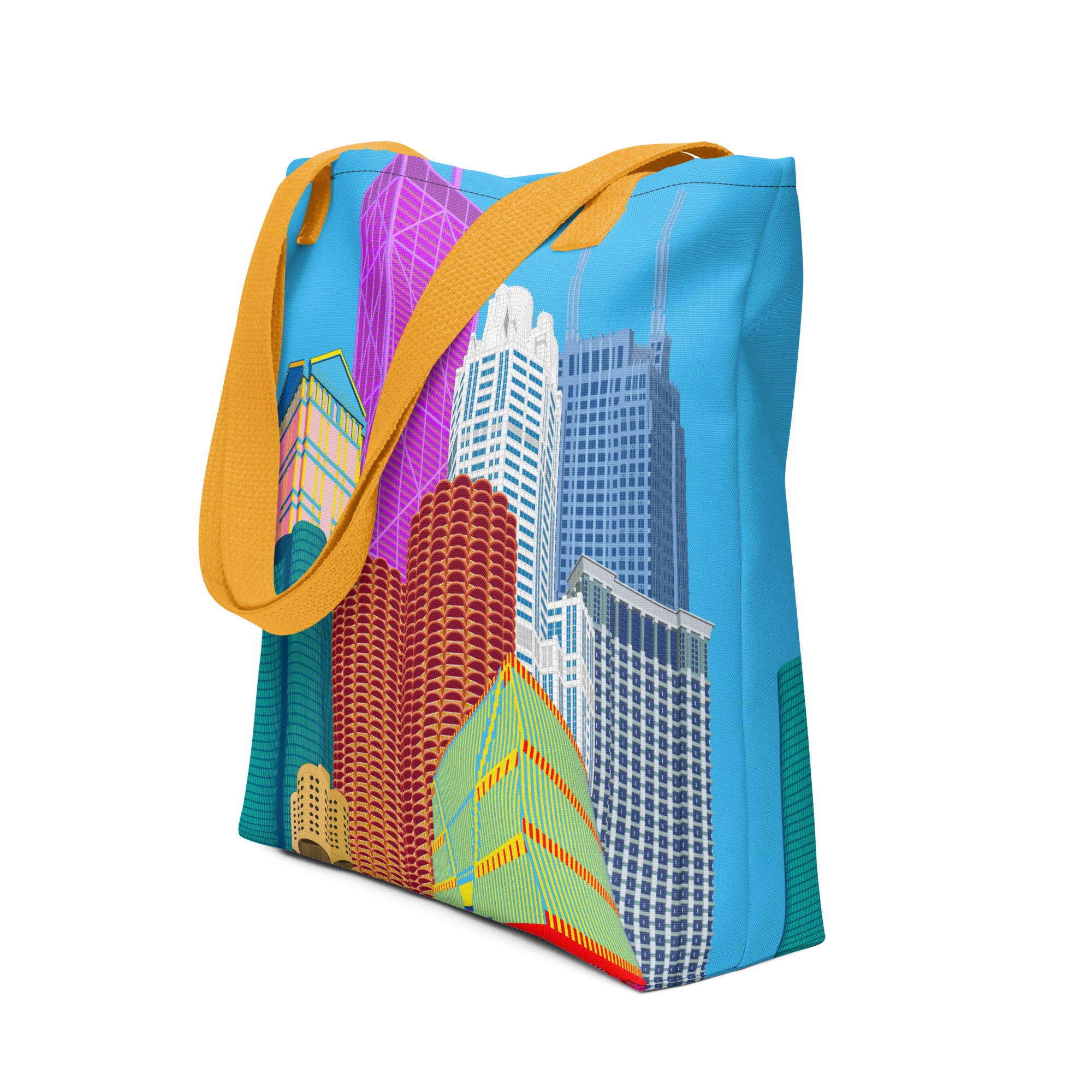 Chicago Architecture Tote Bags