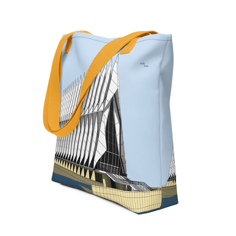 U.S. Air Force Academy Chapel Tote Bags