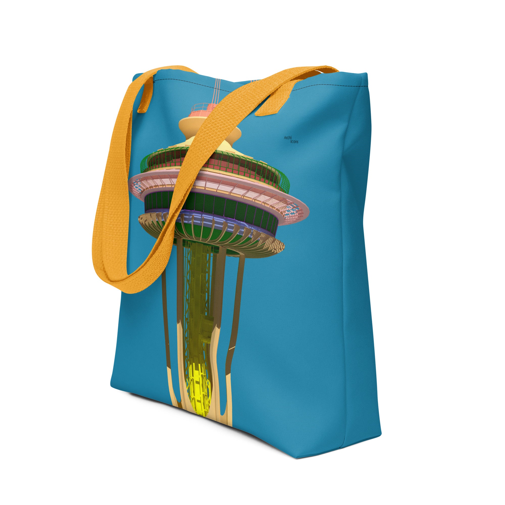 Space Needle Tote Bags