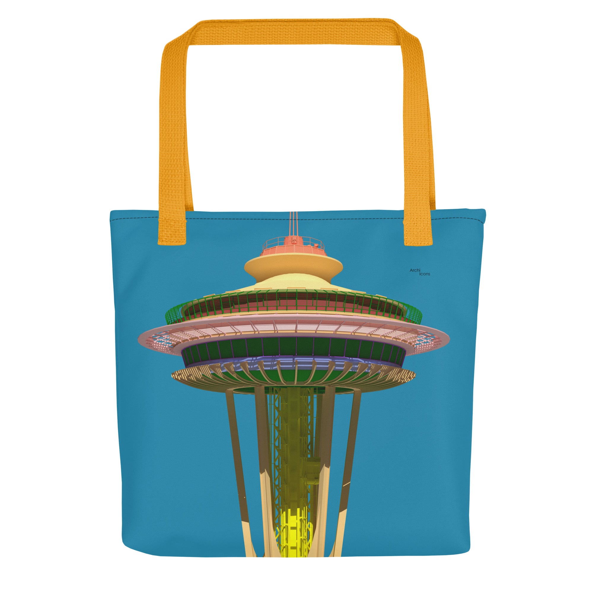 Space Needle Tote Bags