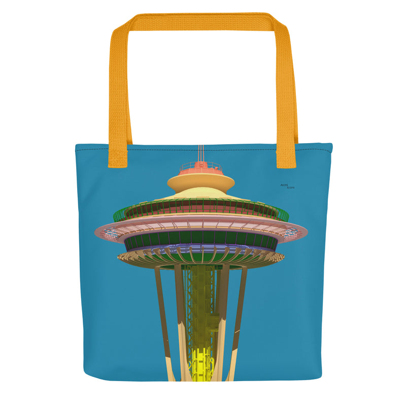 Space Needle Tote Bags