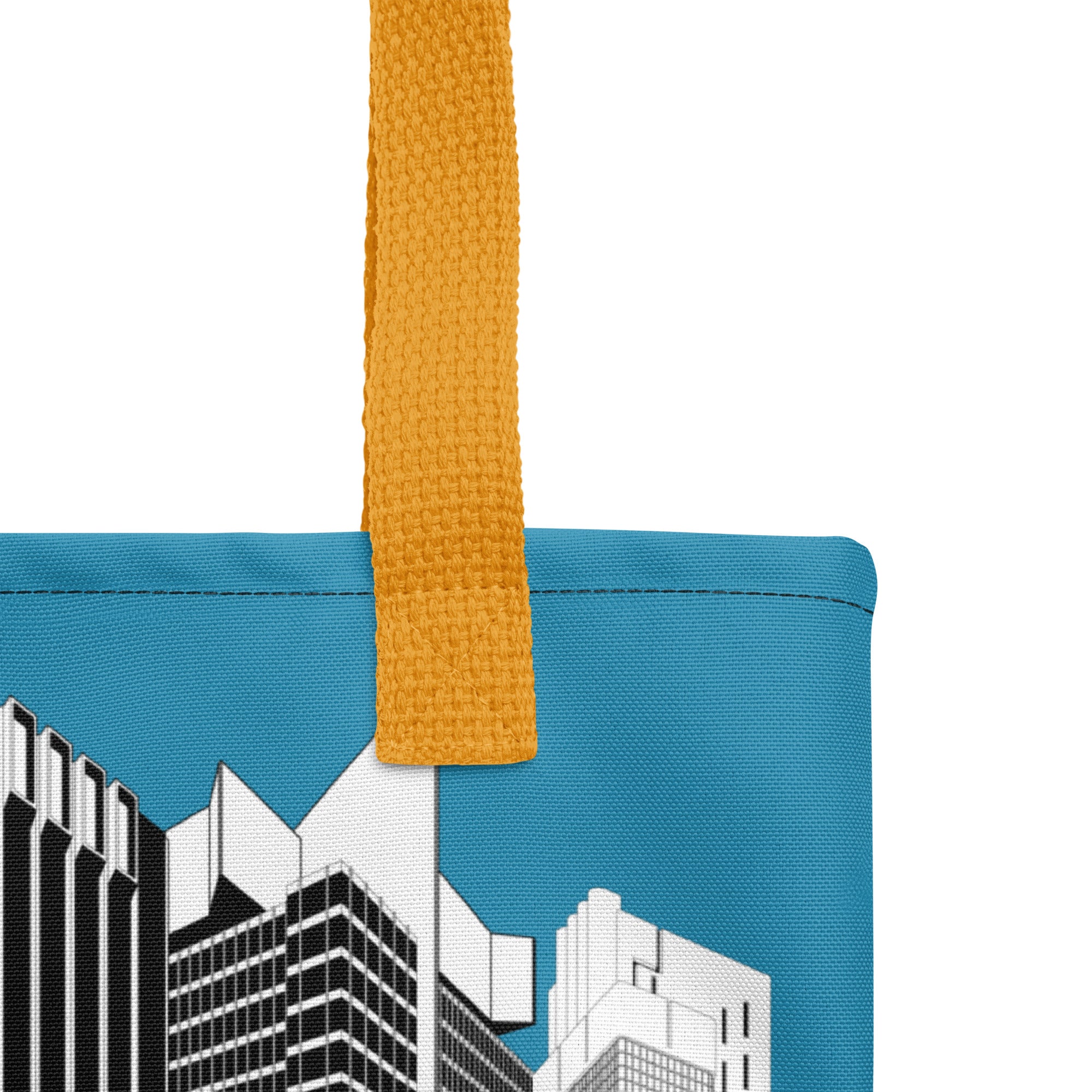 Brutalist Architecture Tote Bags