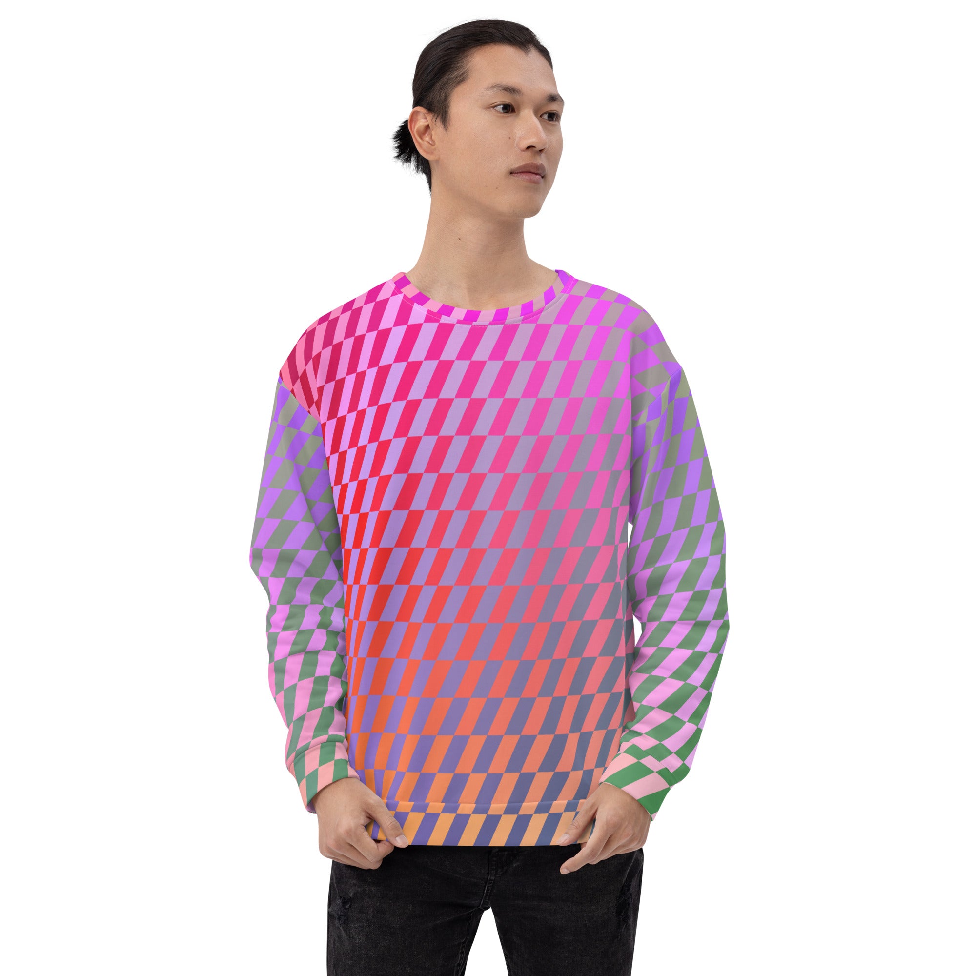 Kabukicho Lights Unisex Recycled Sweatshirt