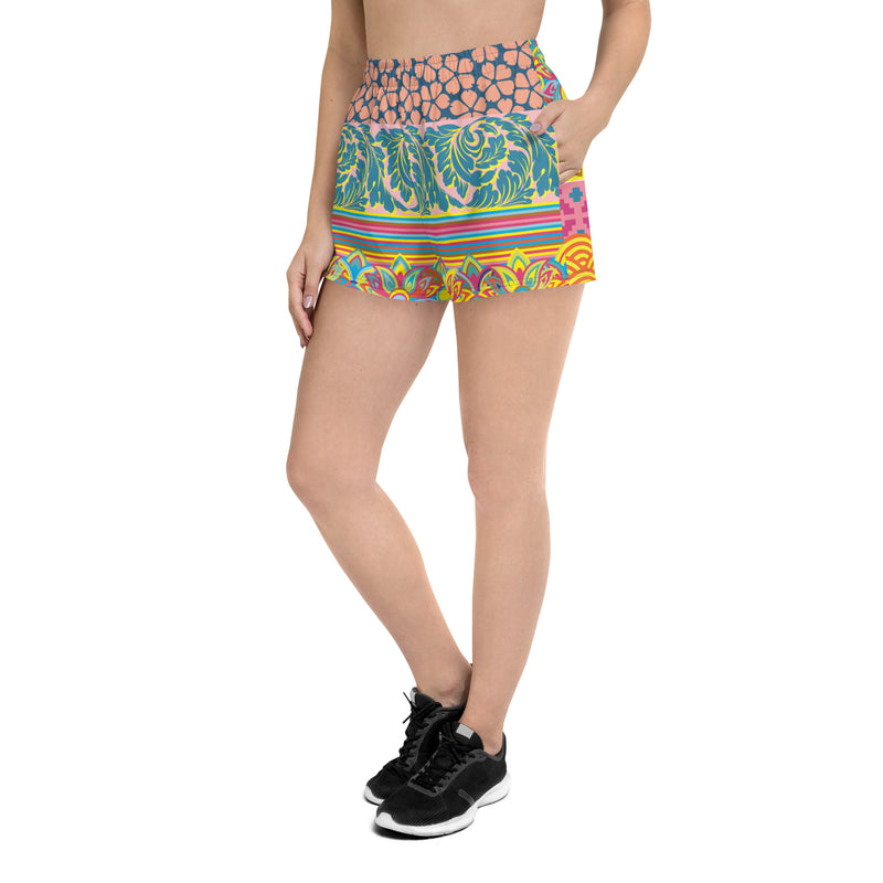 Mixed is Magnificent Women’s Recycled Athletic Shorts