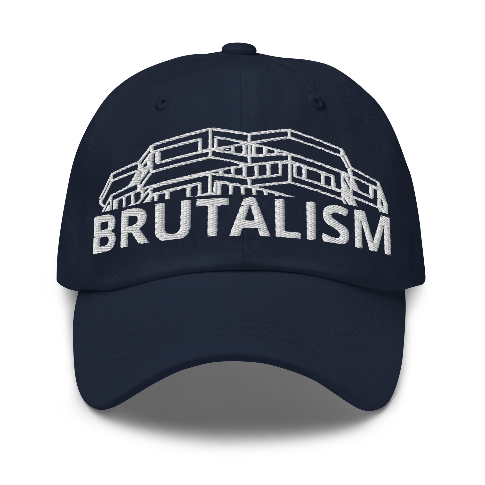 Brutalism Baseball Caps | Concrete Lover Architect Gift