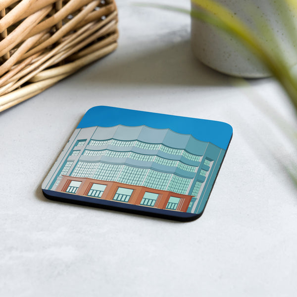 The Railway Workers Palace of Culture Kharkiv Cork-back Coaster