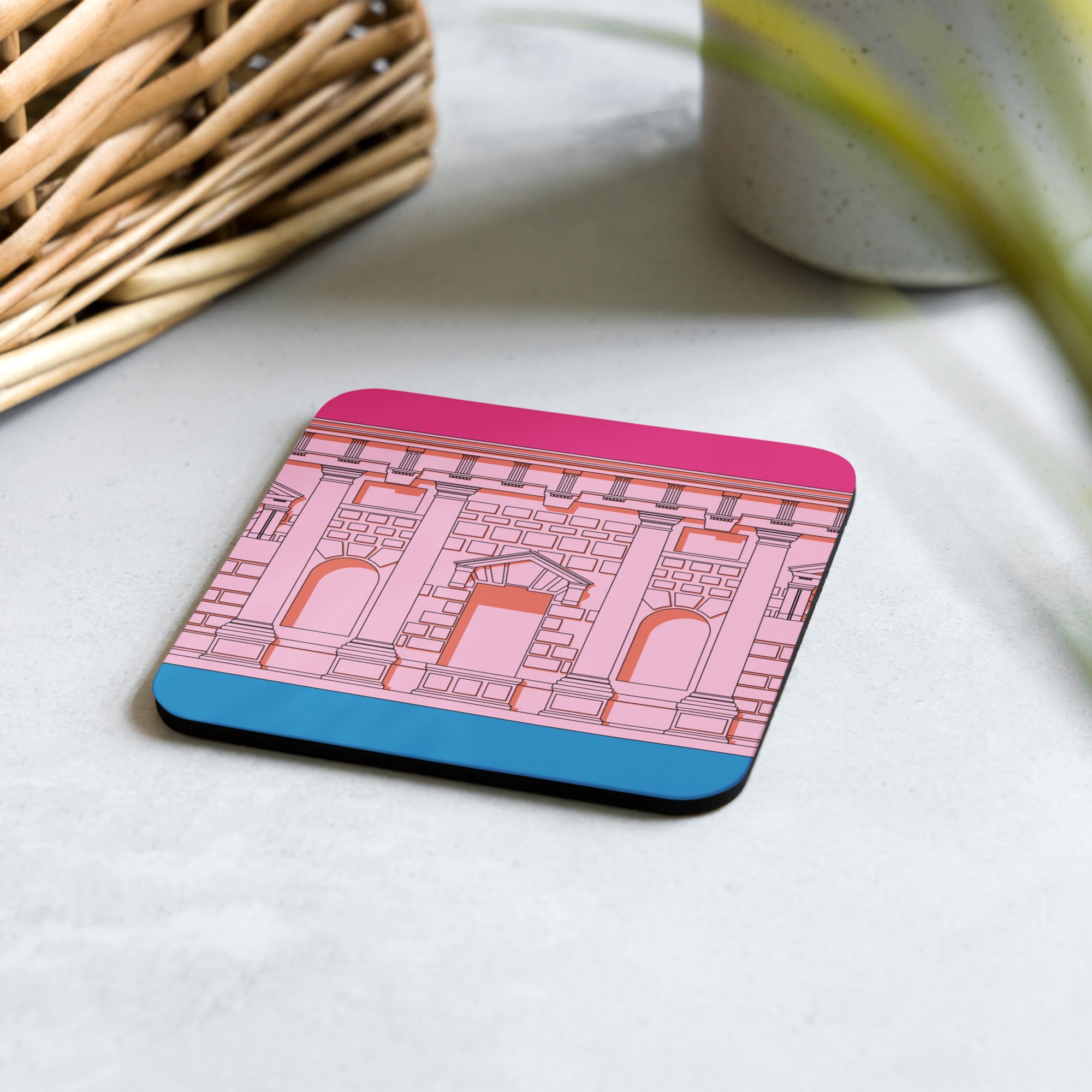 Palazzo del Te Cork-back Coaster