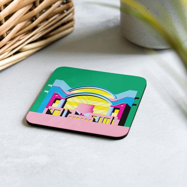 Charing Cross / Embankment Place Cork-Back Coasters