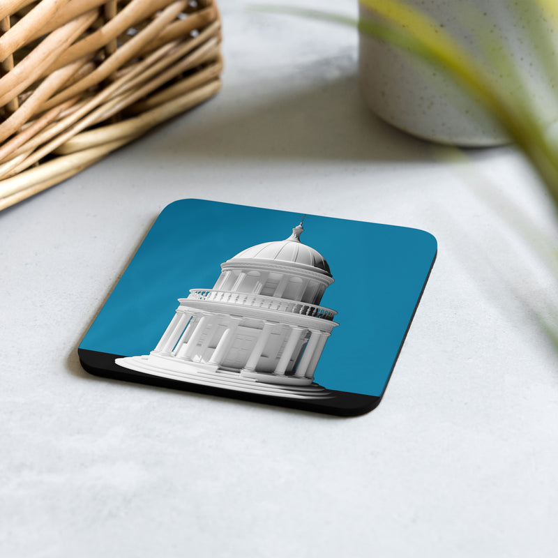 Tempietto del Bramante Cork-back Coaster