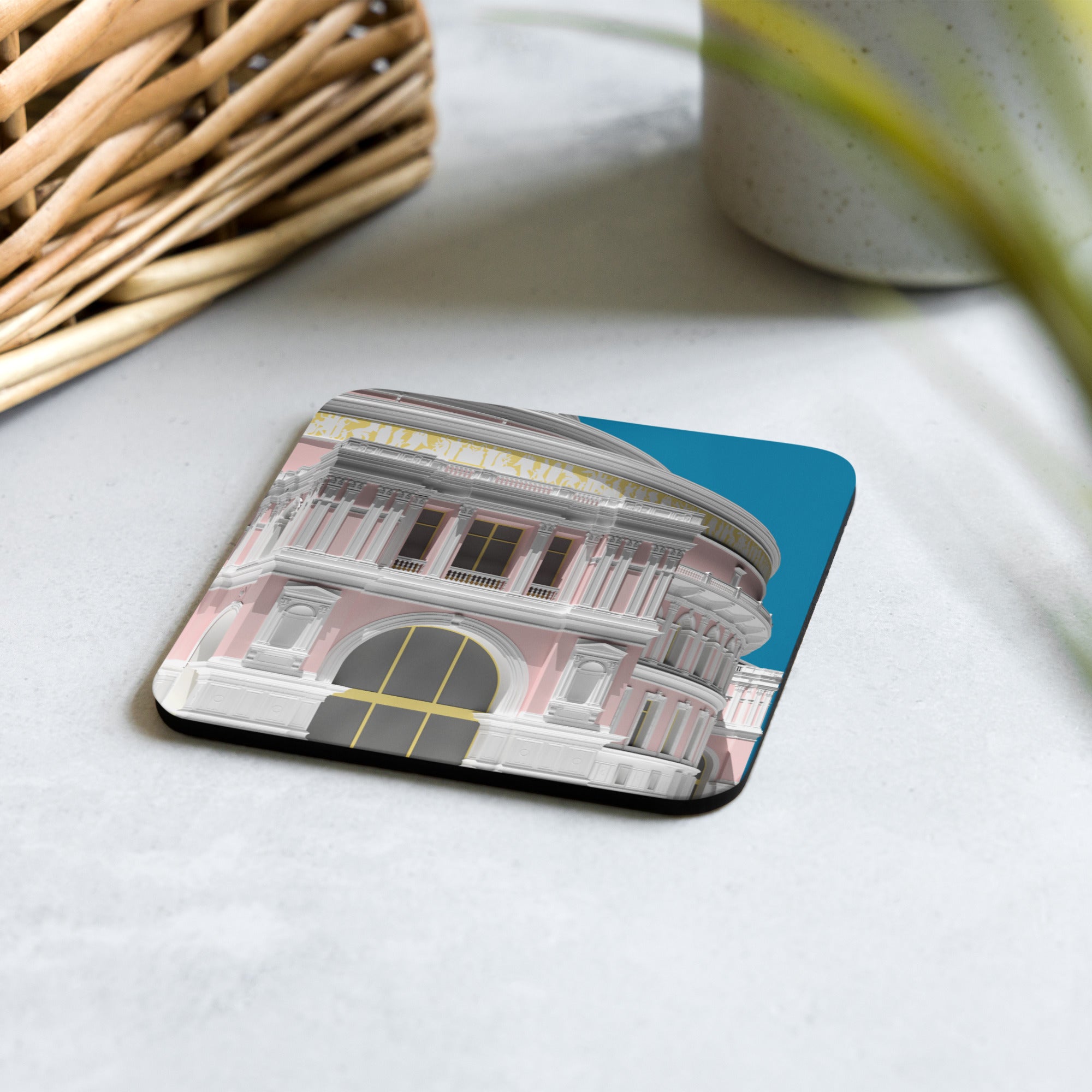 Royal Albert Hall Cork-back Coaster