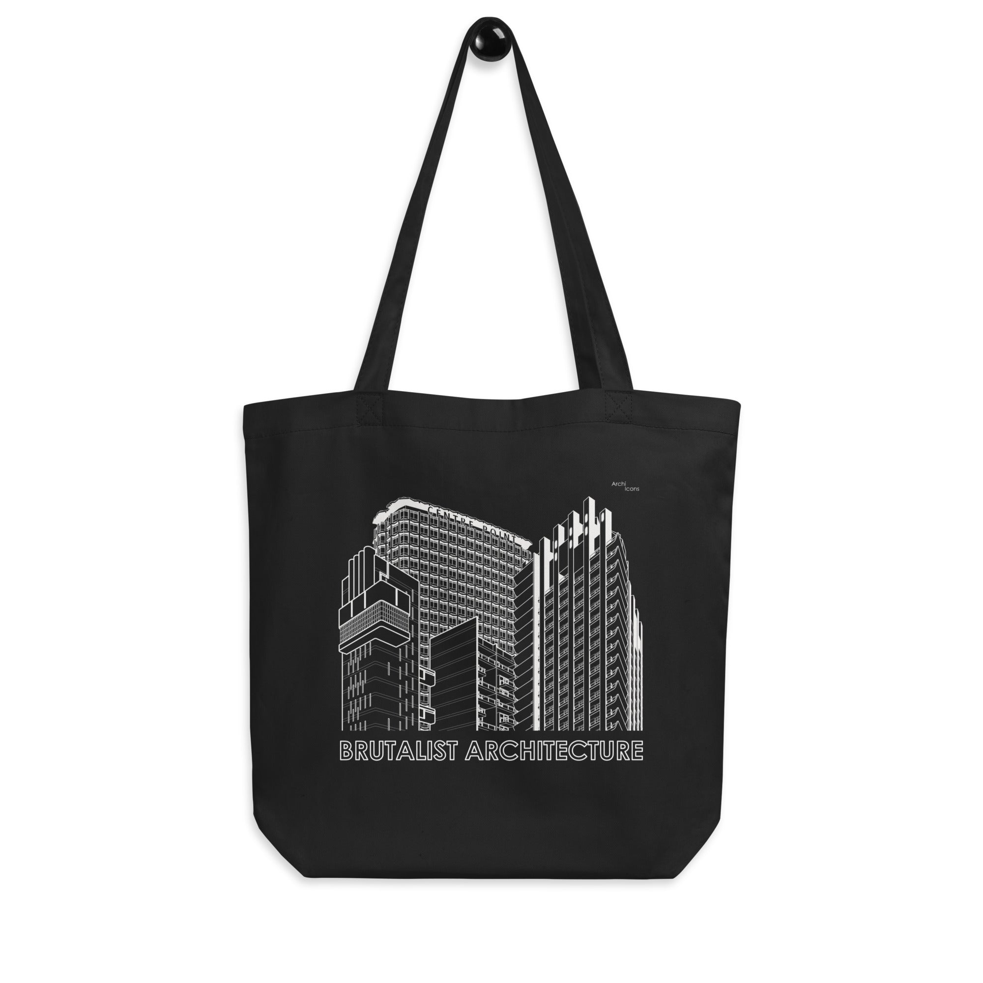 Brutalist Architecture Eco Tote Bag