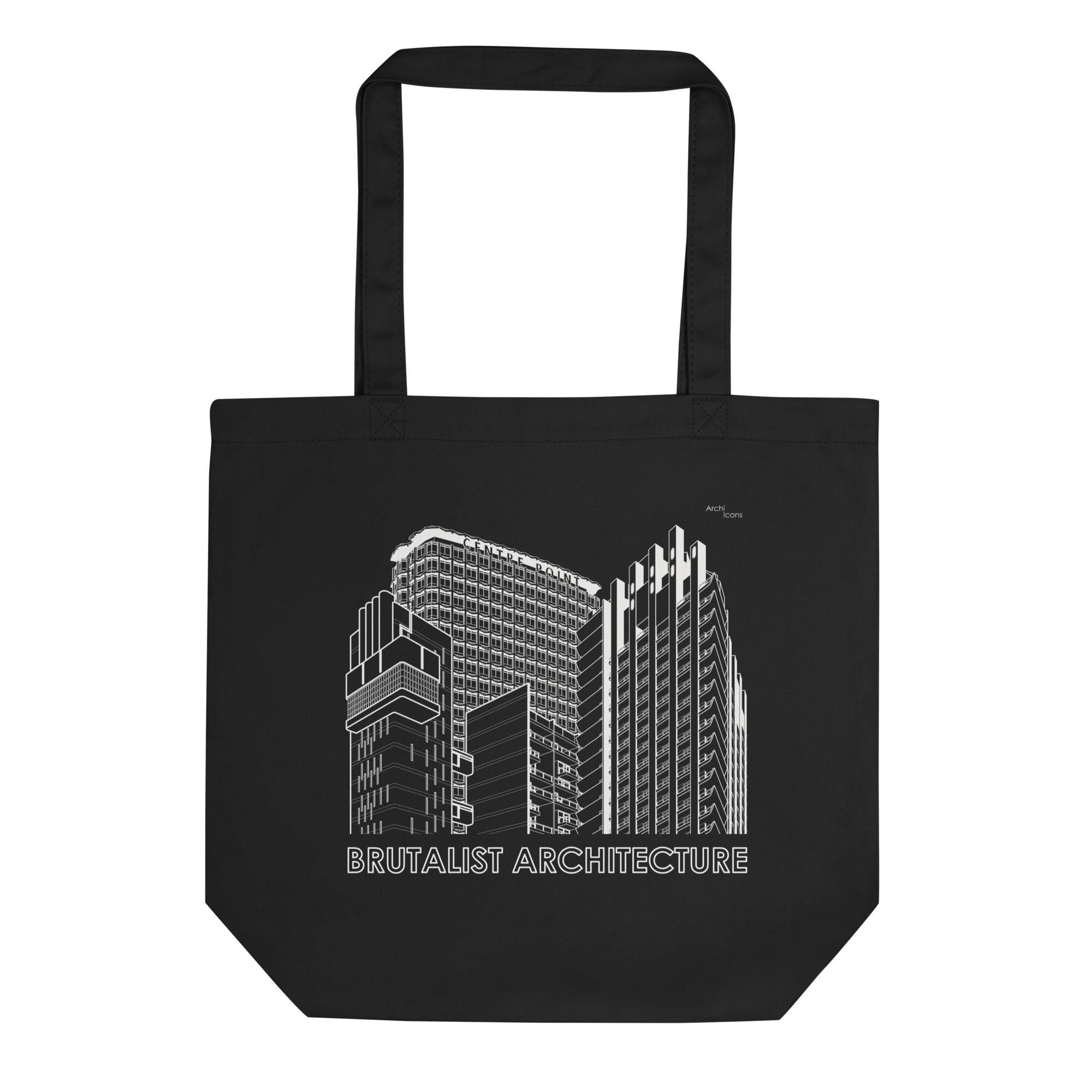 Brutalist Architecture Eco Tote Bag