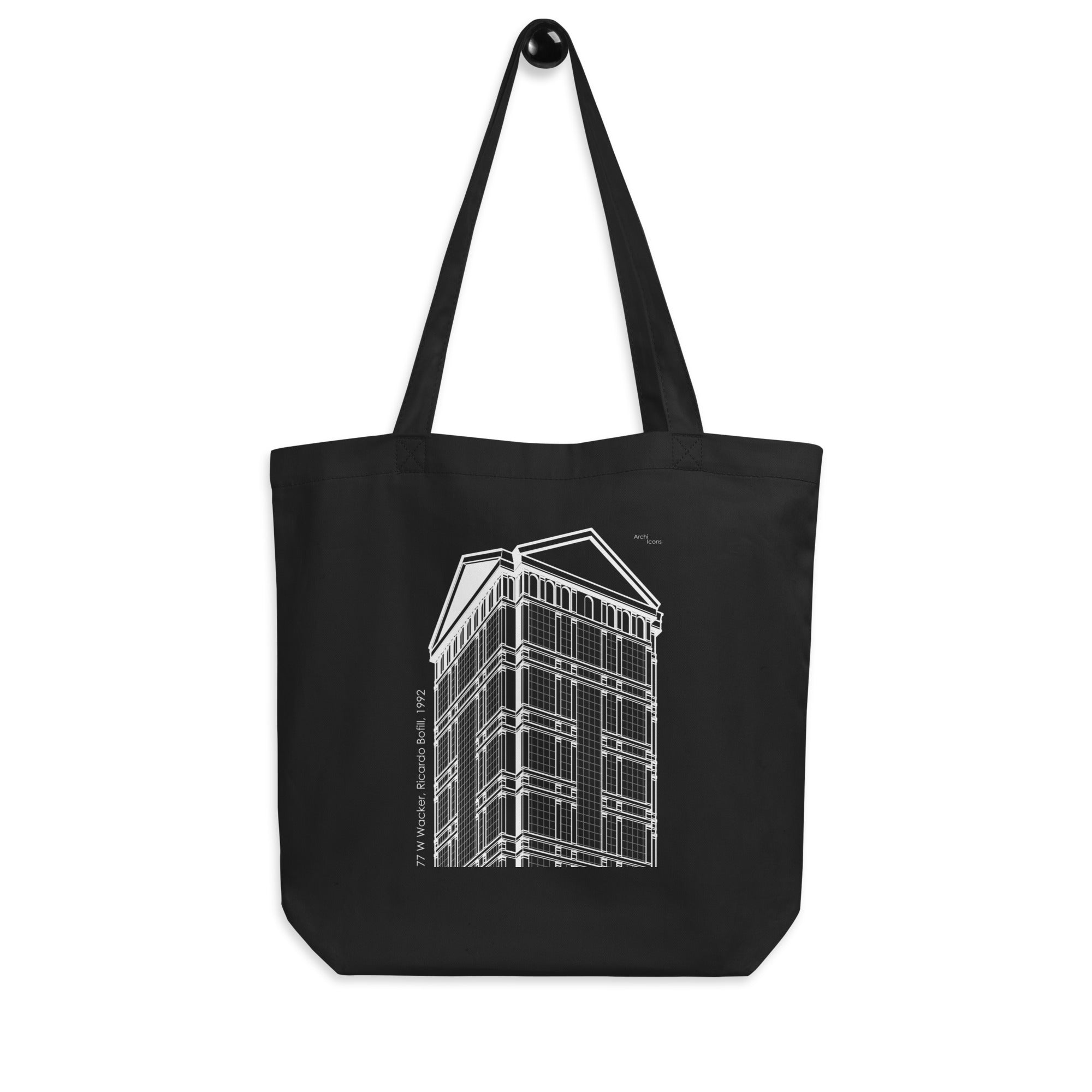 77 West Wacker Eco Tote Bags