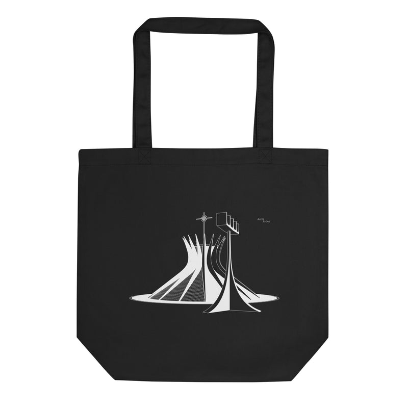 Brasilia Cathedral Eco Tote Bags