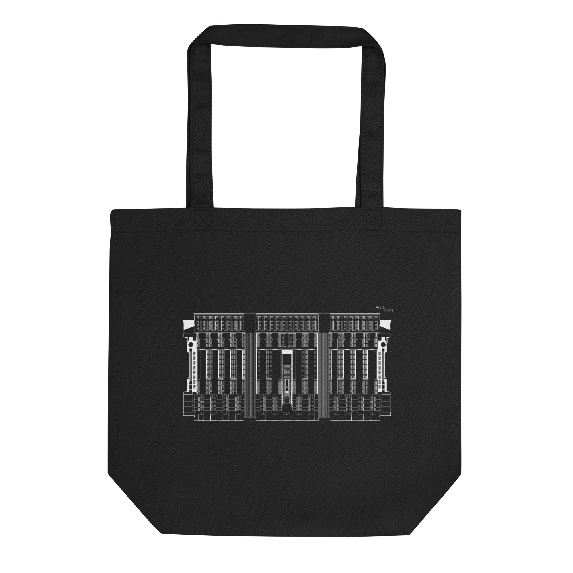 Les Espaces d'Abraxas Eastern Elevation Eco Tote Bags