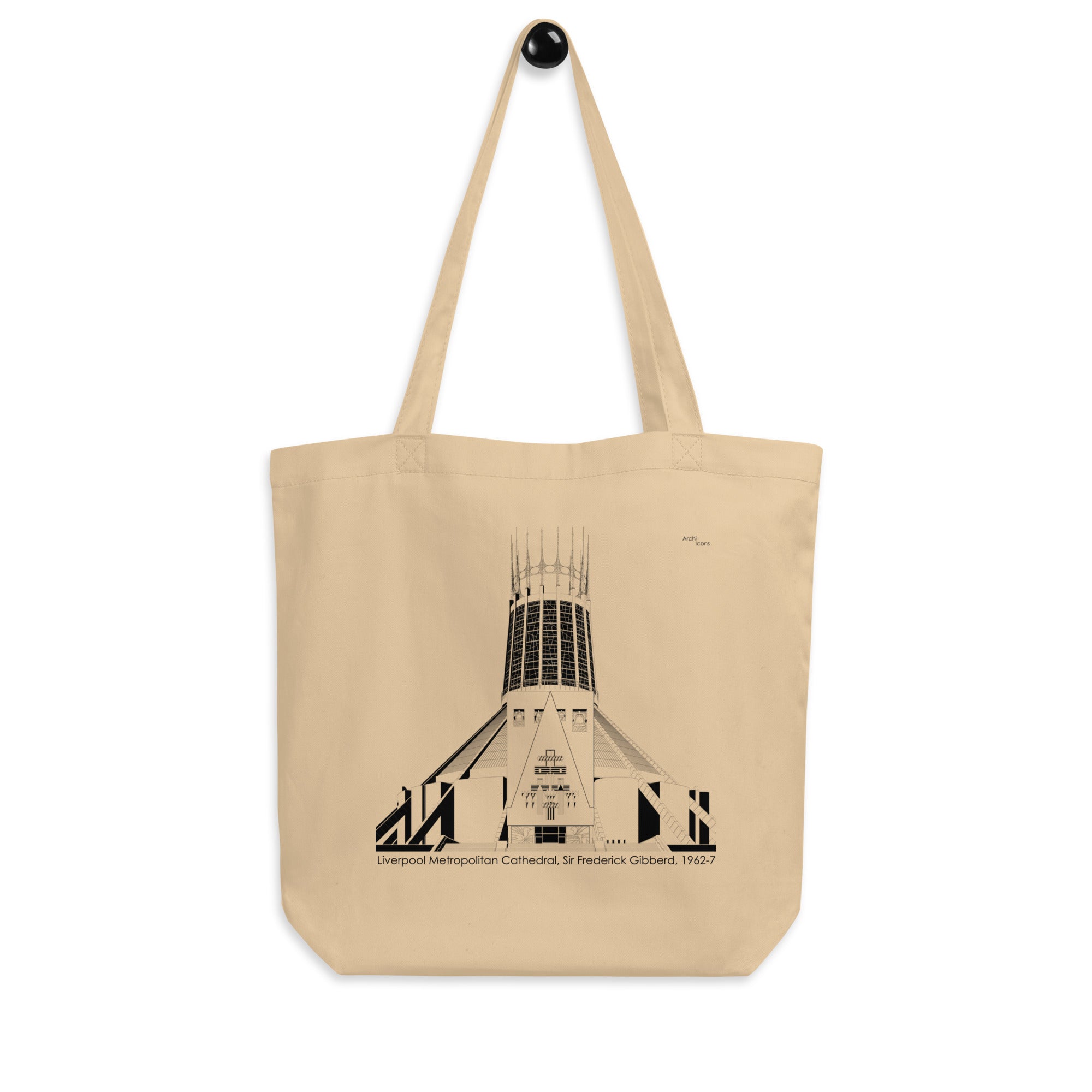 Liverpool Metropolitan Cathedral Eco Tote Bags