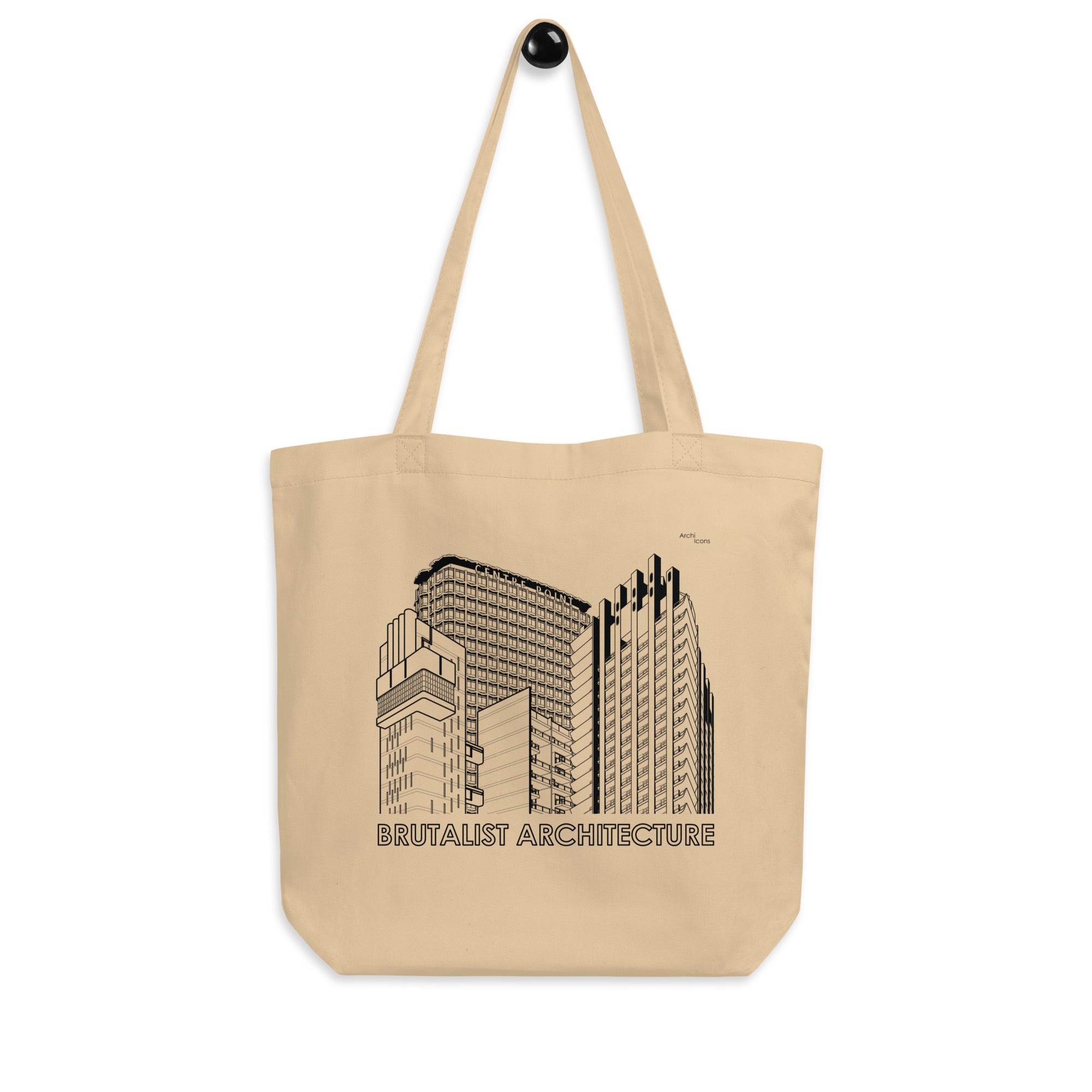 Brutalist Architecture Eco Tote Bag