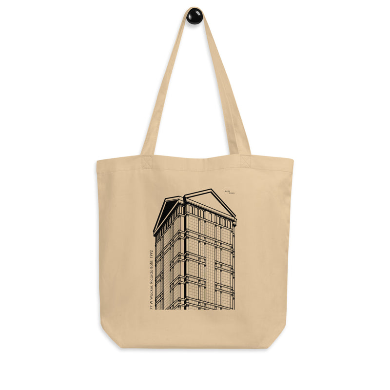 77 West Wacker Eco Tote Bags